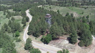 Scott Lookout Tower In Nebraska National Forest