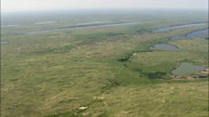 Flight With Pan Across Lakes In Valentine National Wildlife Refuge