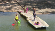 Merritt Reservoir And Holidaymakers