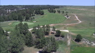 Flight Down Fairway At The Prairie Club Golf Course