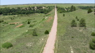 Flight Along Cowboy Trail With Reveal Of Historic Bridge