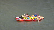 Infalatables On Niobrara River